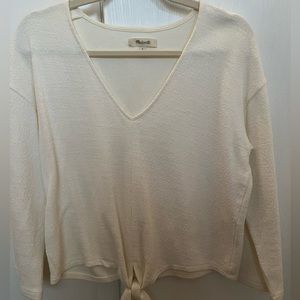 Madewell v neck top.